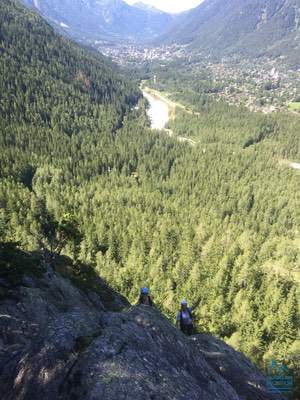 Via Corda Alpina alle Mottets e Rafting in Valle D'Aosta