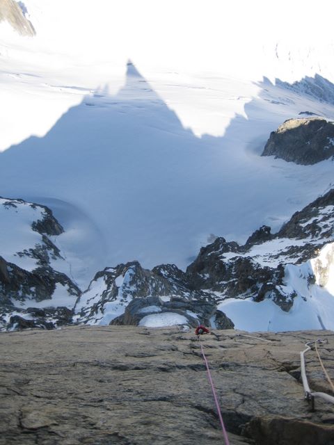 Salita al Dente del Gigante (4013m) con Marco A.