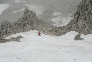 Ultima uscita, un po' tardiva del corso avanzato di skialp