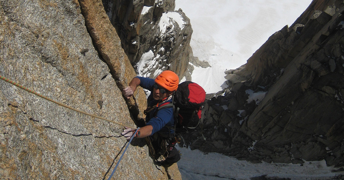 Salita sulla Via Degli Svizzeri al Grand Capucin sul massicio del Monte Bianco, con partenza da Roma con Marco Artiaco.