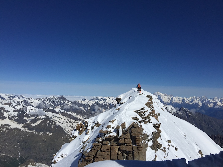 Gran Paradiso con Chris e sua moglie