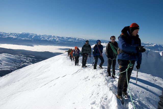 Corso Di Alpinismo Invernale Seconda Uscita