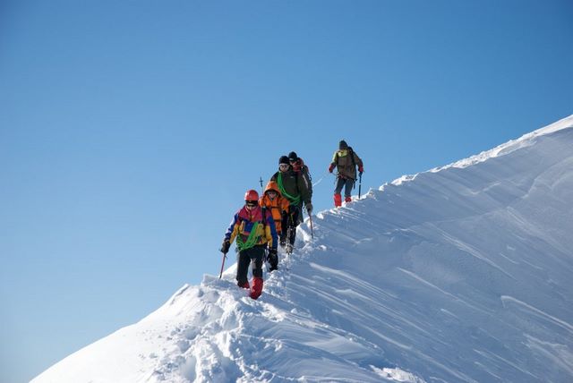 Corso Di Alpinismo Invernale Seconda Uscita