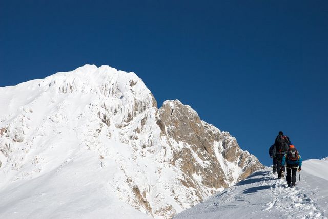 Corso Di Alpinismo Invernale Seconda Uscita