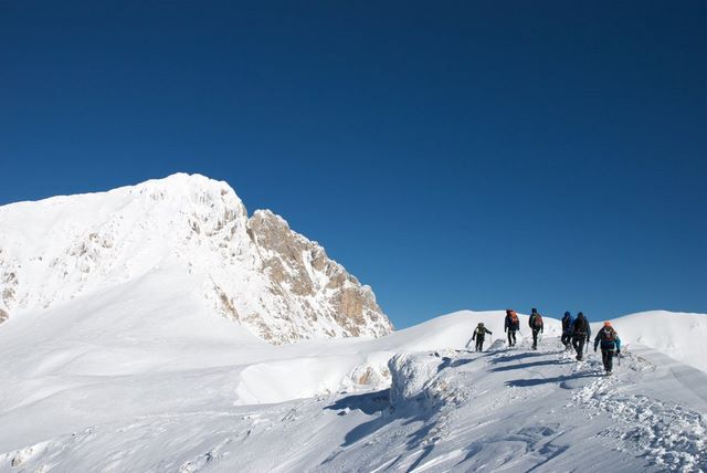 Corso Di Alpinismo Invernale Seconda Uscita