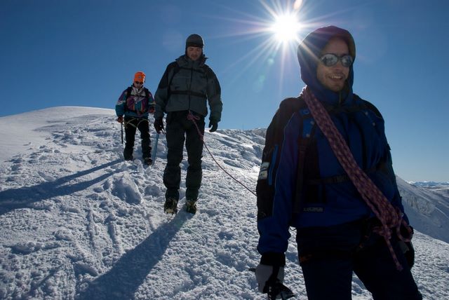 Corso Di Alpinismo Invernale Seconda Uscita