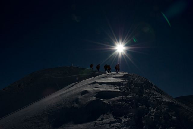 Corso Di Alpinismo Invernale Seconda Uscita