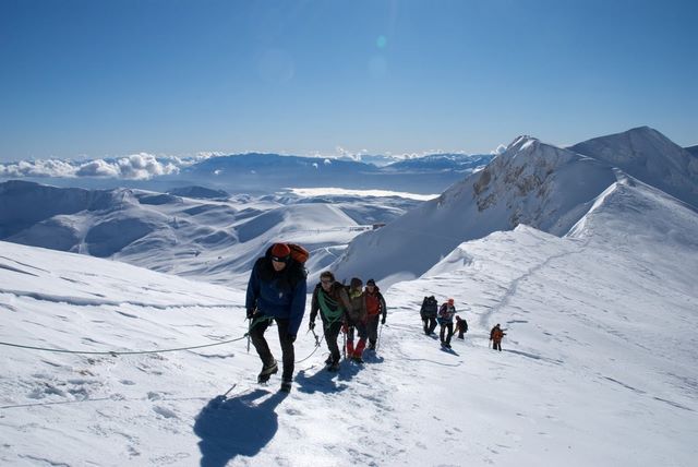 Corso Di Alpinismo Invernale Seconda Uscita