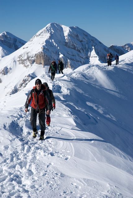 Corso Di Alpinismo Invernale Seconda Uscita