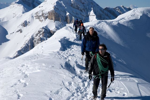 Corso Di Alpinismo Invernale Seconda Uscita