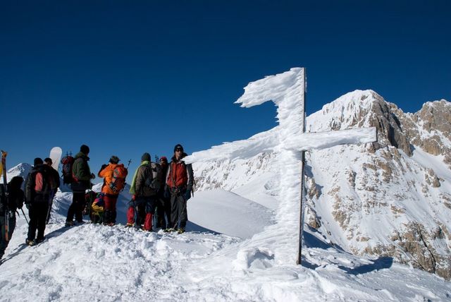 Corso Di Alpinismo Invernale Seconda Uscita