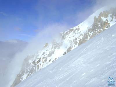 Canale Centrale, Vetta Occidentale di Corno Grande.