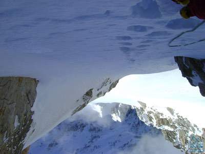 Canale Centrale, Vetta Occidentale di Corno Grande.