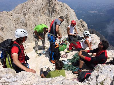 Corso di Alpinismo su Roccia al Gran Sasso