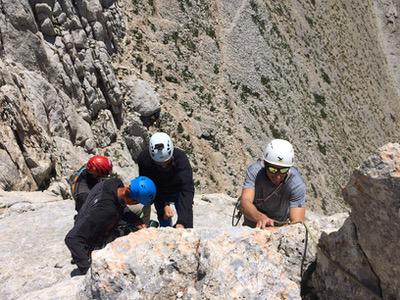 Corso di Alpinismo su Roccia al Gran Sasso