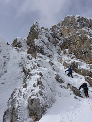 Sperone a Sinistra del Centrale al Terminillo