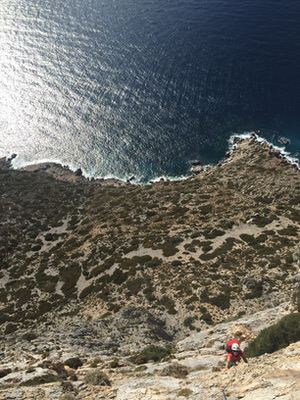 Kalymnos, Arrampicare in Grecia sull’isola delle spugne