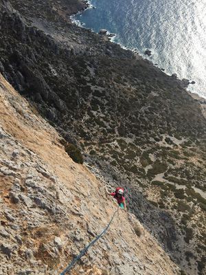 Kalymnos, Arrampicare in Grecia sull’isola delle spugne