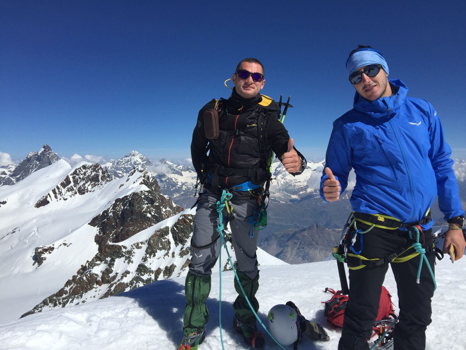 Monte Rosa Spaghetti Tour ovvero una cavalcata sui 4000m del Rosa