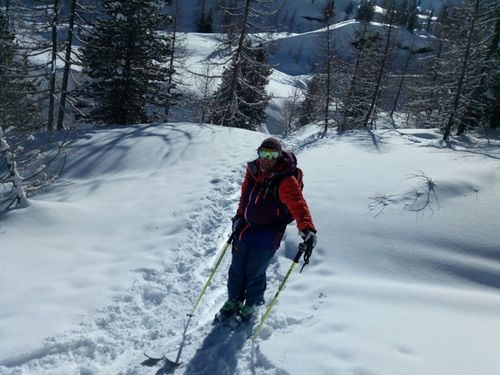 Freeride in La Thuile