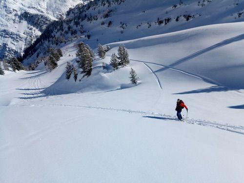 Freeride in La Thuile