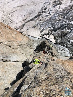 Abruzzesi sul massiccio del Monte Bianco