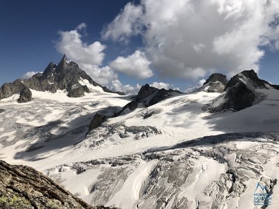 Abruzzesi sul massiccio del Monte Bianco