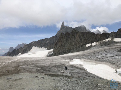 Abruzzesi sul massiccio del Monte Bianco