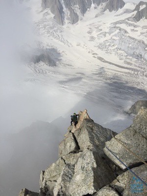 Abruzzesi sul massiccio del Monte Bianco