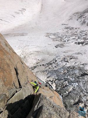 Abruzzesi sul massiccio del Monte Bianco