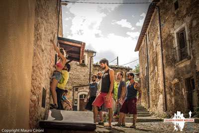 Calascio Street Boulder 2019, una bellissima festa!