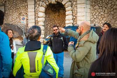 Ciaspolata di Castel Del Monte, ultima tappa Ciaspe'n Folk