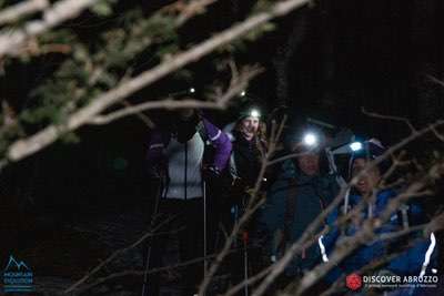 Ciaspolata di Castel Del Monte, ultima tappa Ciaspe'n Folk