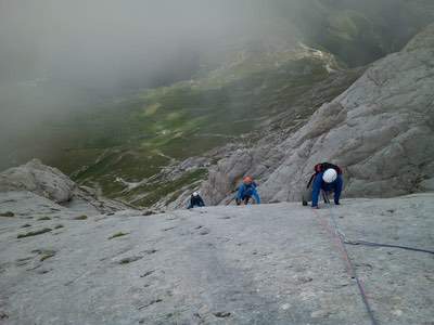 Concluso il primo corso di Alpinismo su Roccia