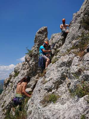 Concluso il primo corso di Alpinismo su Roccia