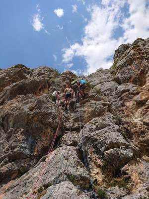 Concluso il primo corso di Alpinismo su Roccia