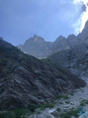 Fondo della Salsa, a nord del Monte Camicia