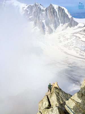 Salita al Dente del Gigante, Monte Bianco