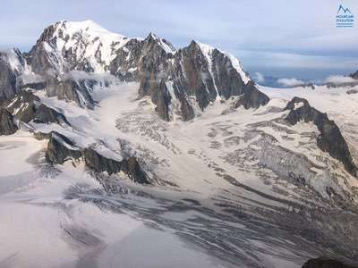 Salita al Dente del Gigante, Monte Bianco