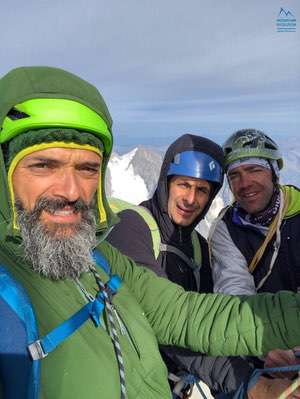 Salita al Dente del Gigante, Monte Bianco