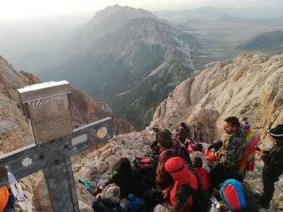 Salita in notturna al Corno Grande - Gran Sasso