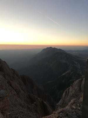 Salita in notturna al Corno Grande - Gran Sasso