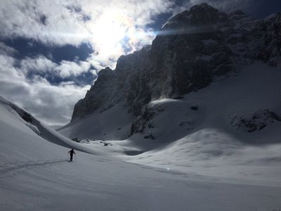 Sci Alpinismo in Grecia, del gran bel fuoripista!