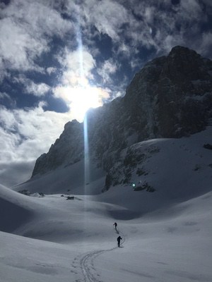 Sci Alpinismo in Grecia, del gran bel fuoripista!