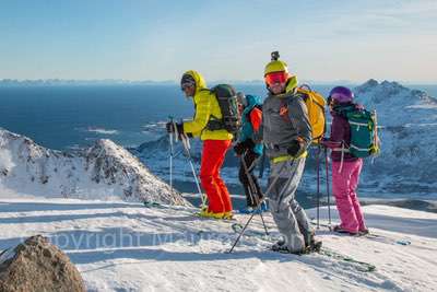 Sci Alpinismo Lofoten, tra fiordi e aurore boreali