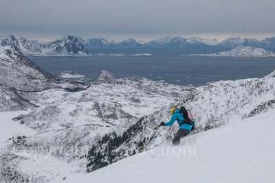 Sci Alpinismo Lofoten, tra fiordi e aurore boreali