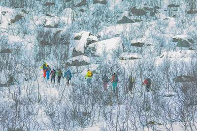 Sci Alpinismo Lofoten, tra fiordi e aurore boreali