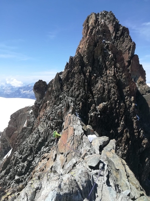 Traversata dei Breithorn dalla Roccia Nera - Monte Rosa