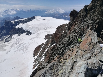 Traversata dei Breithorn dalla Roccia Nera - Monte Rosa