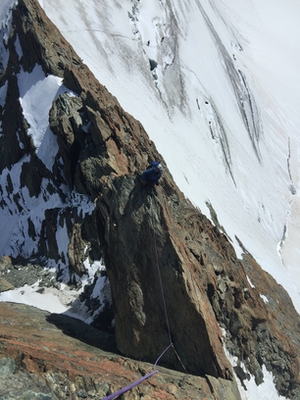 Traversata dei Breithorn dalla Roccia Nera - Monte Rosa